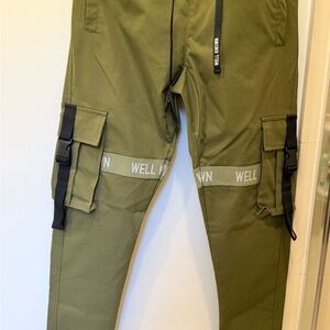 Olive Cargo Pants
